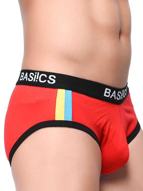 multi colored cotton brief - 12204943 -  Standard Image - 4