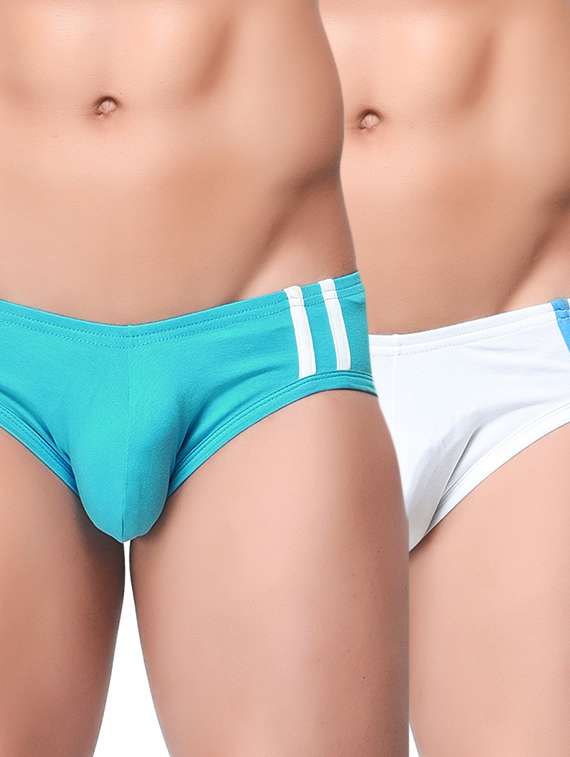 multi colored cotton brief