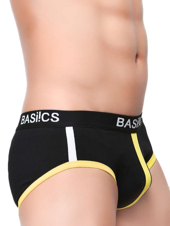 multi colored cotton brief - 12204985 -  Standard Image - 4