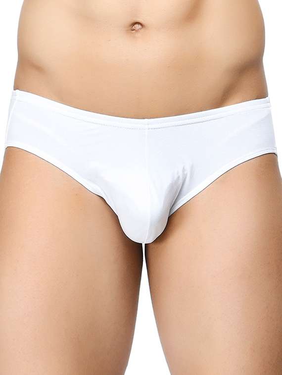 white cotton brief - 12205069 -  Standard Image - 1