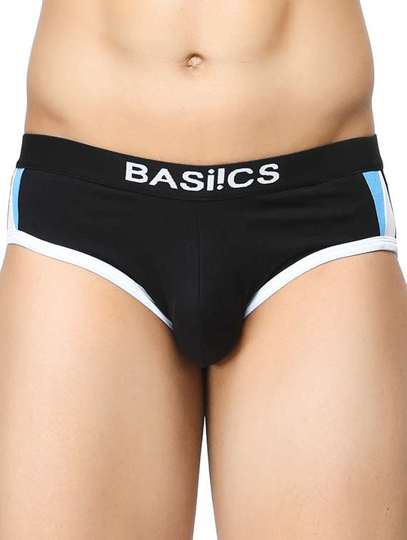 black cotton brief - 12205072 -  Standard Image - 1
