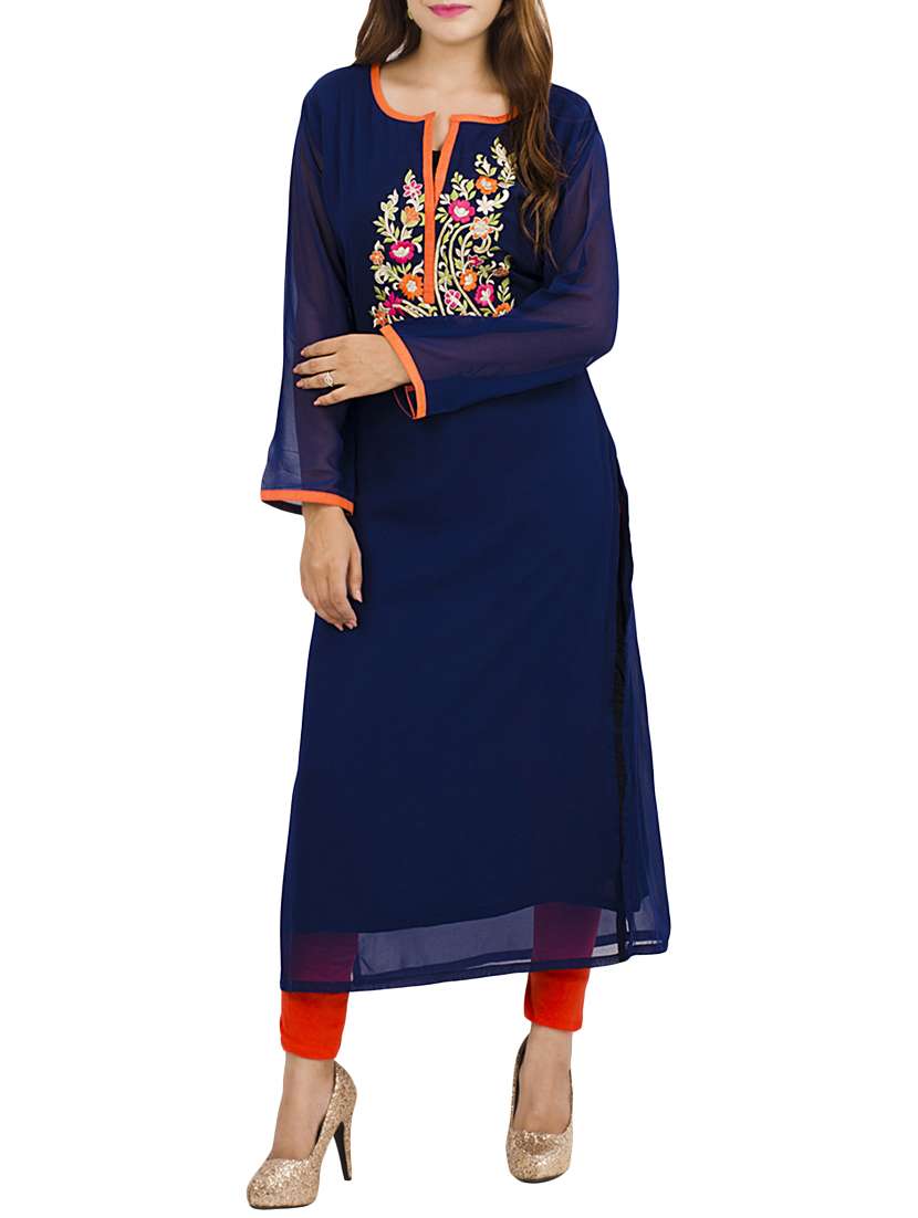women's straight kurta