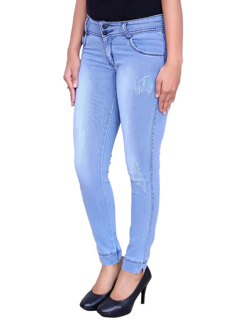 light blue denim jeans - 12265279 -  Standard Image - 1
