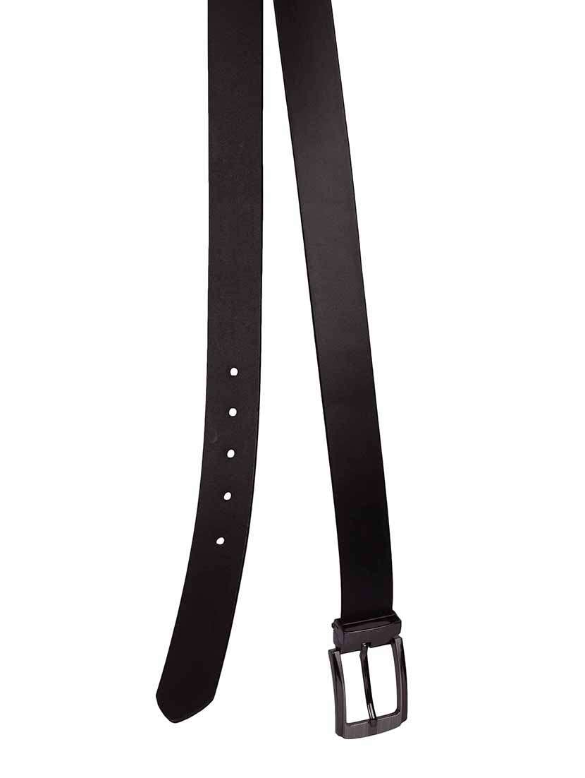 black leather belt - 12271561 -  Standard Image - 1