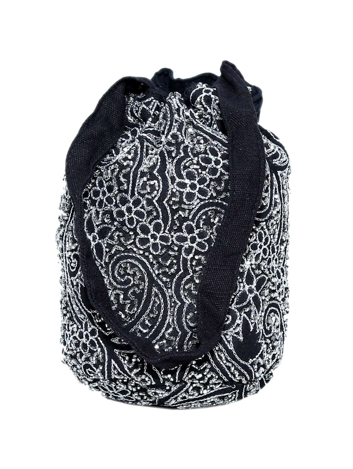 black cotton regular tote