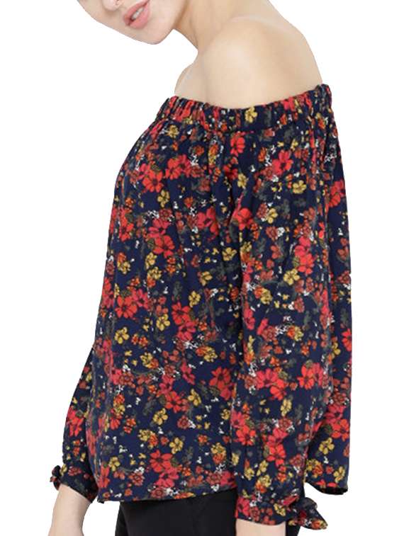 women's straight off shoulder top - 12275373 -  Standard Image - 1