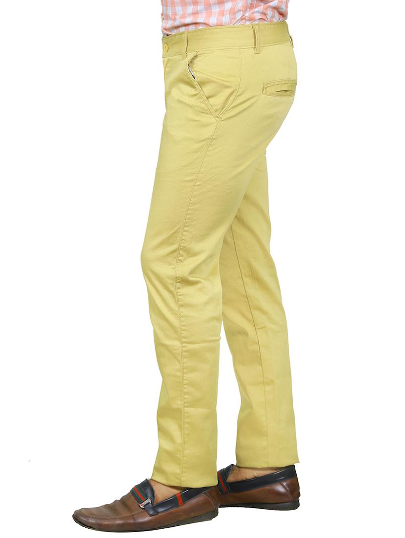 yellow  chinos casual trouser - 12299247 -  Standard Image - 1