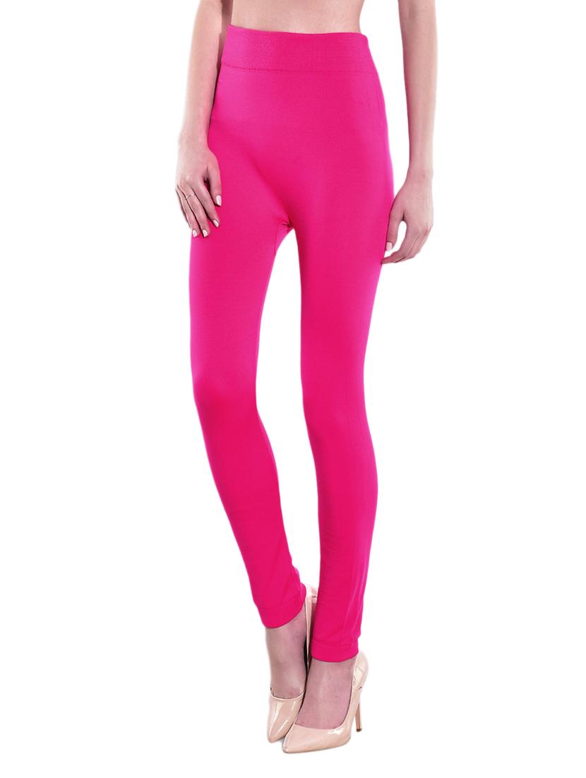 pink cotton leggings - 12328177 - Standard Image - 1