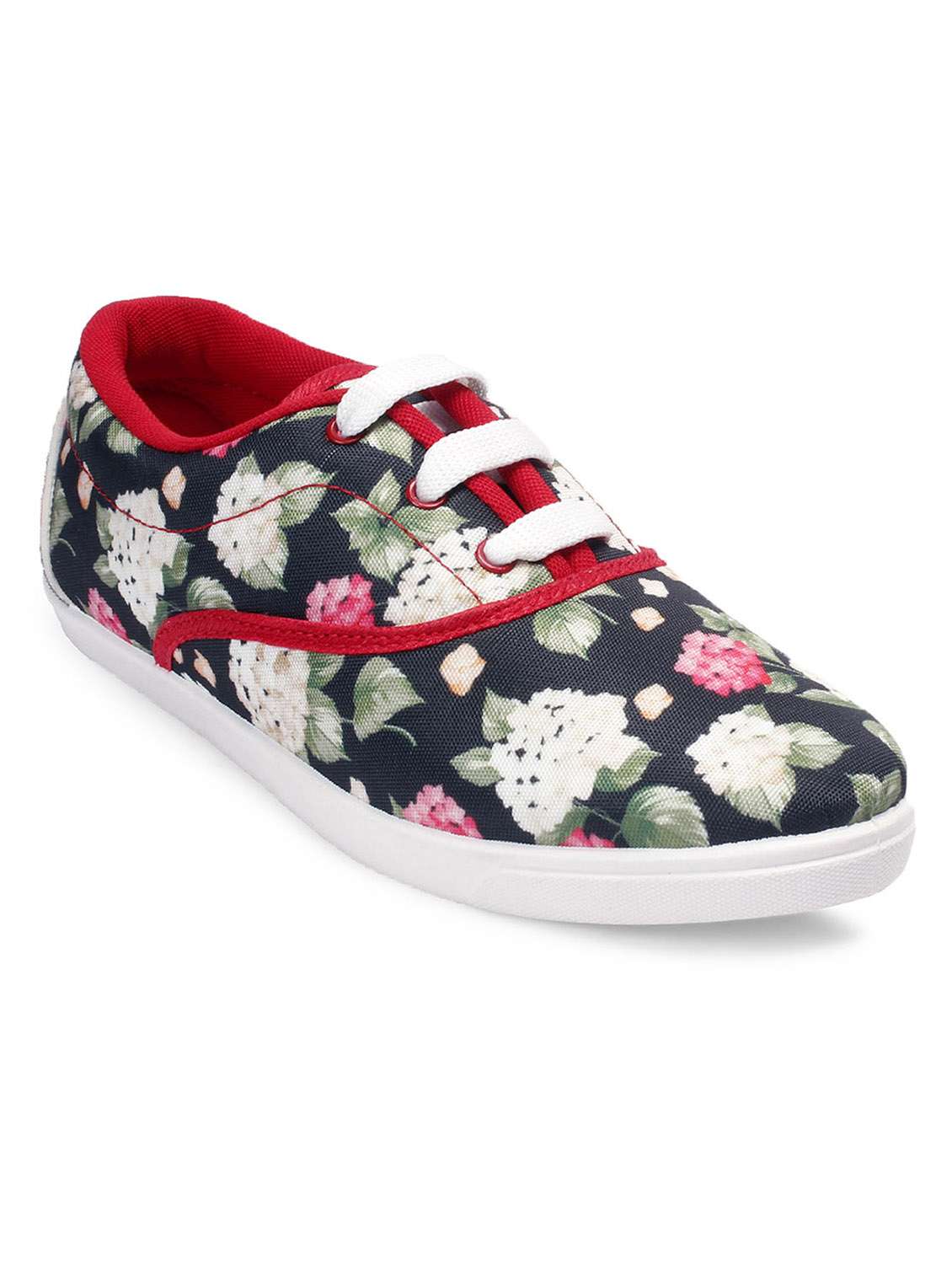 multi colored leatherette sneaker