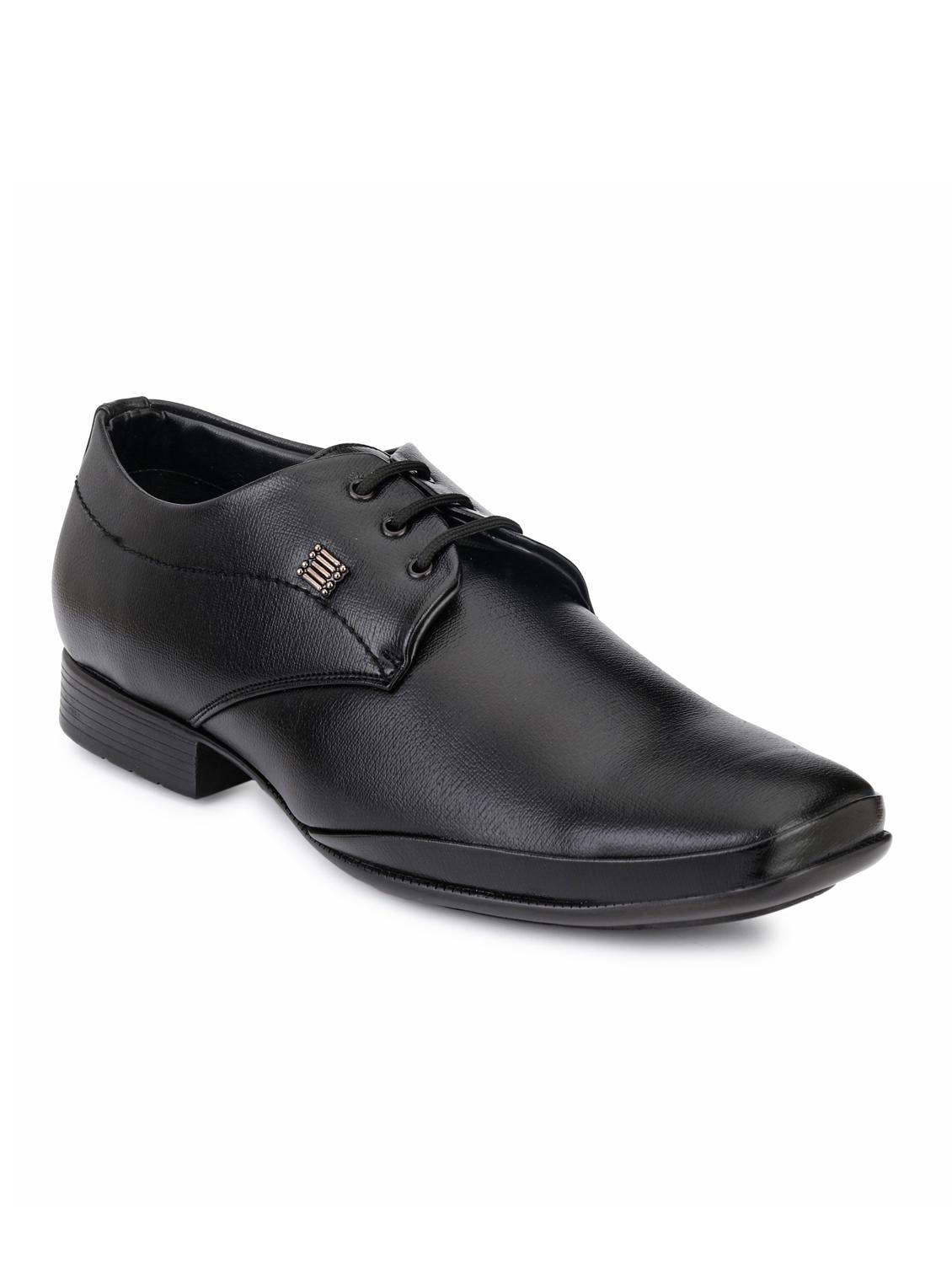 black synthetic derbies