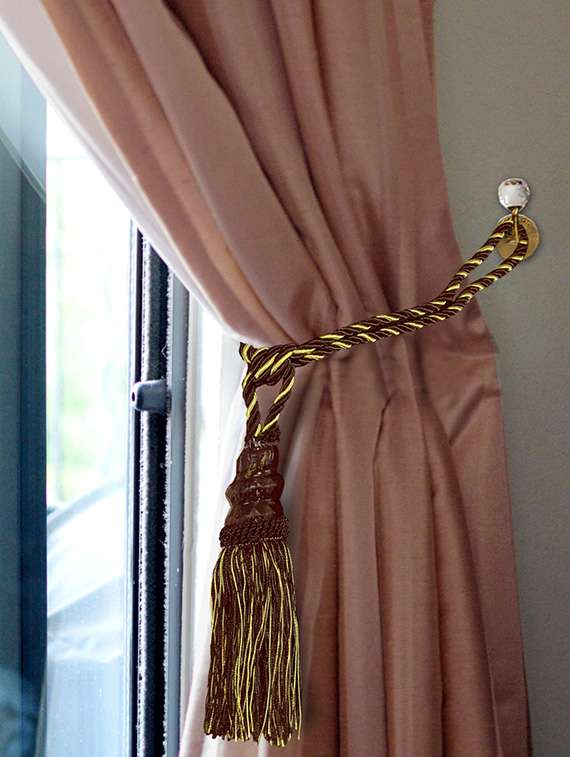 premium tassel curtain tieback