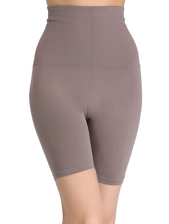grey nylon shaper thighs shapewear