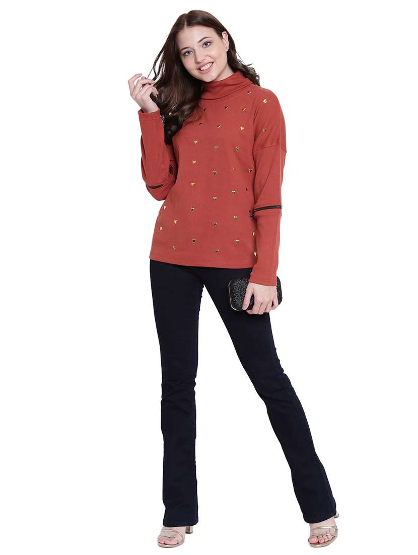 embellished cotton sweatshirt - 12369850 -  Standard Image - 4