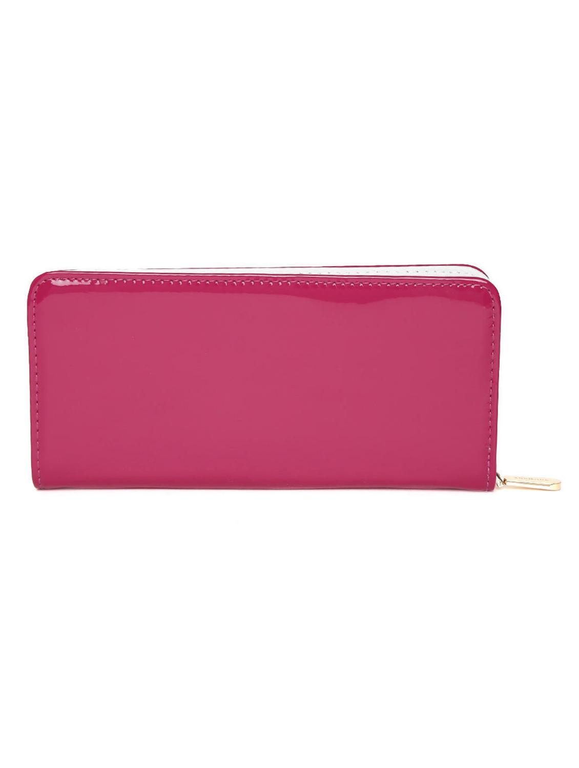 pink leatherette wallet - 12370198 - Standard Image - 1