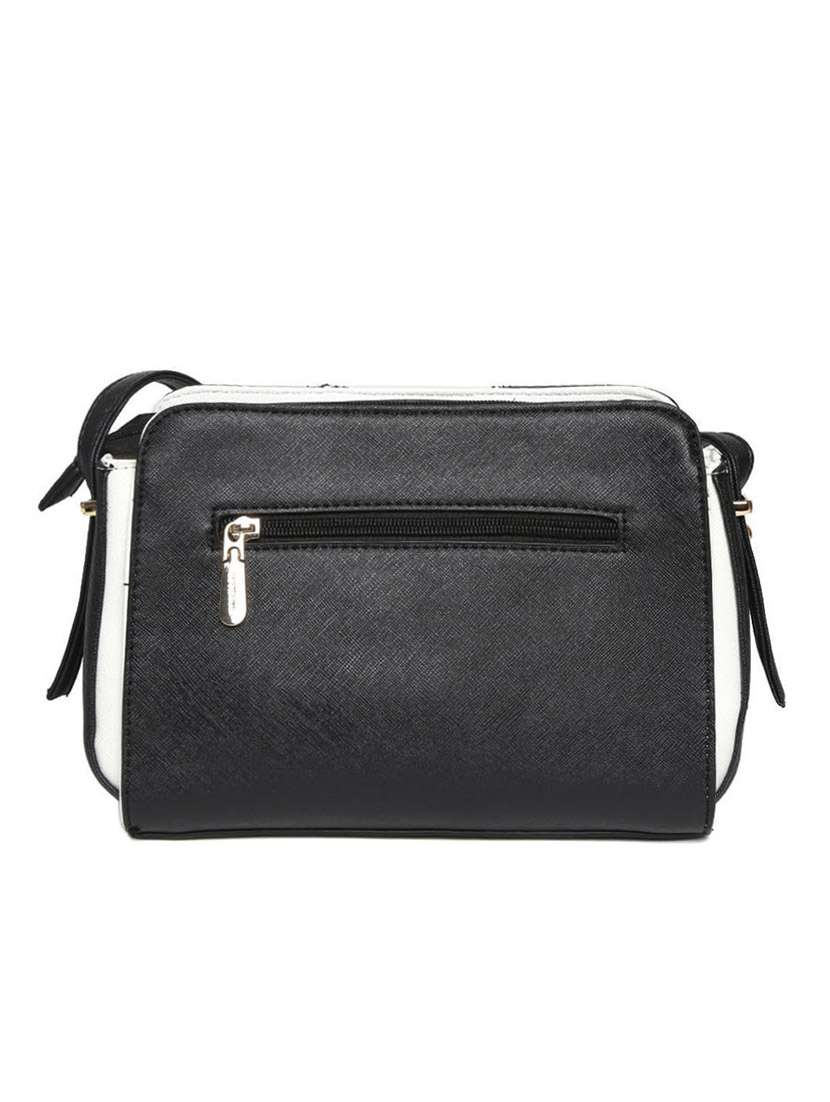 multi leatherette textured sling bag - 12393212 -  Standard Image - 1