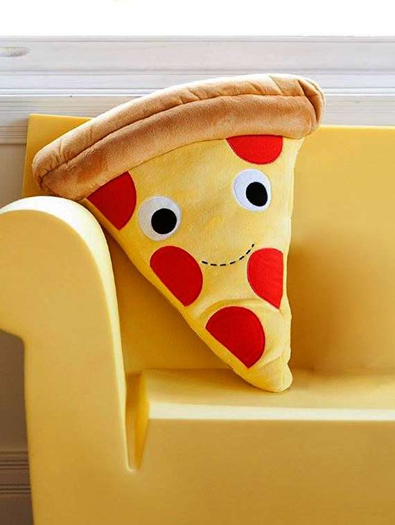 stybuzz pizza shape cushion