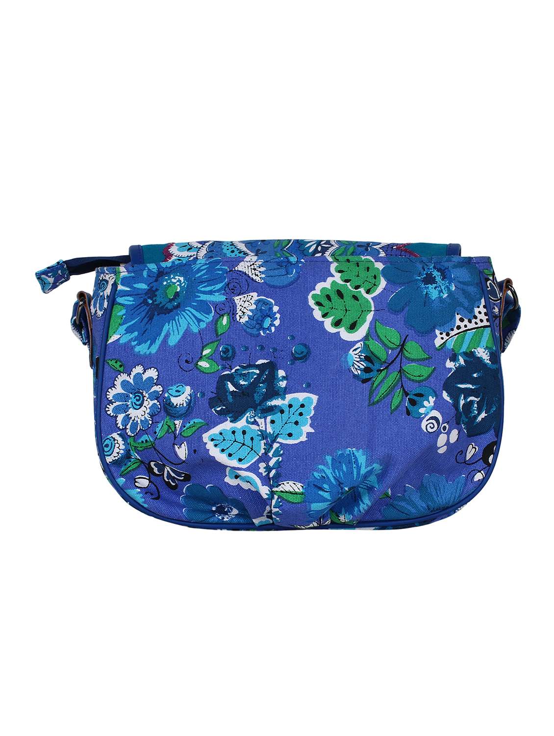 blue printed regular sling bag - 12403593 -  Standard Image - 1