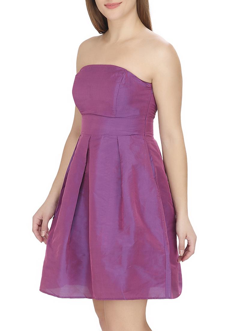 purple tube dress - 12415552 - Standard Image - 1