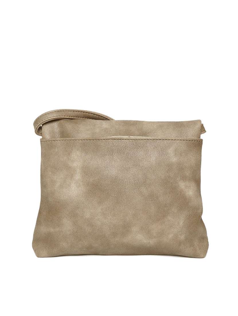 beige leatherette sling bag - 12416270 -  Standard Image - 1