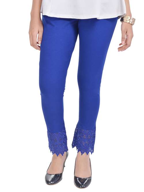 blue cotton leggings - 12444084 - Standard Image - 0