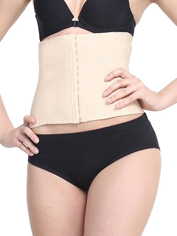 beige polyester shapewear - 12455988 -  Standard Image - 1