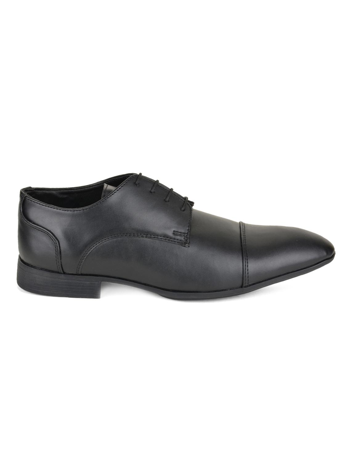 black leather derbies - 12456691 -  Standard Image - 1