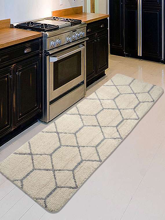 saral home soft microfiber kitchen/bed side runner- 50x180 cm - 12460216 -  Standard Image - 1