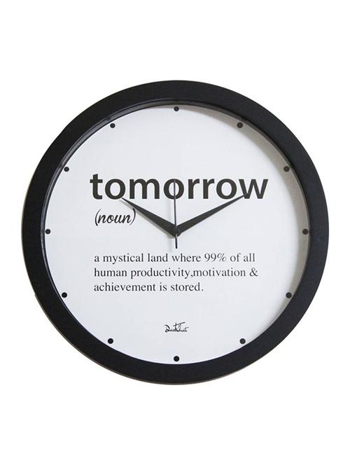 tomorrow wall clock - 12481149 - Standard Image - 0