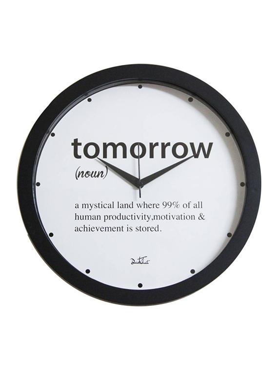 tomorrow wall clock - 12481149 - Zoom Image - 0