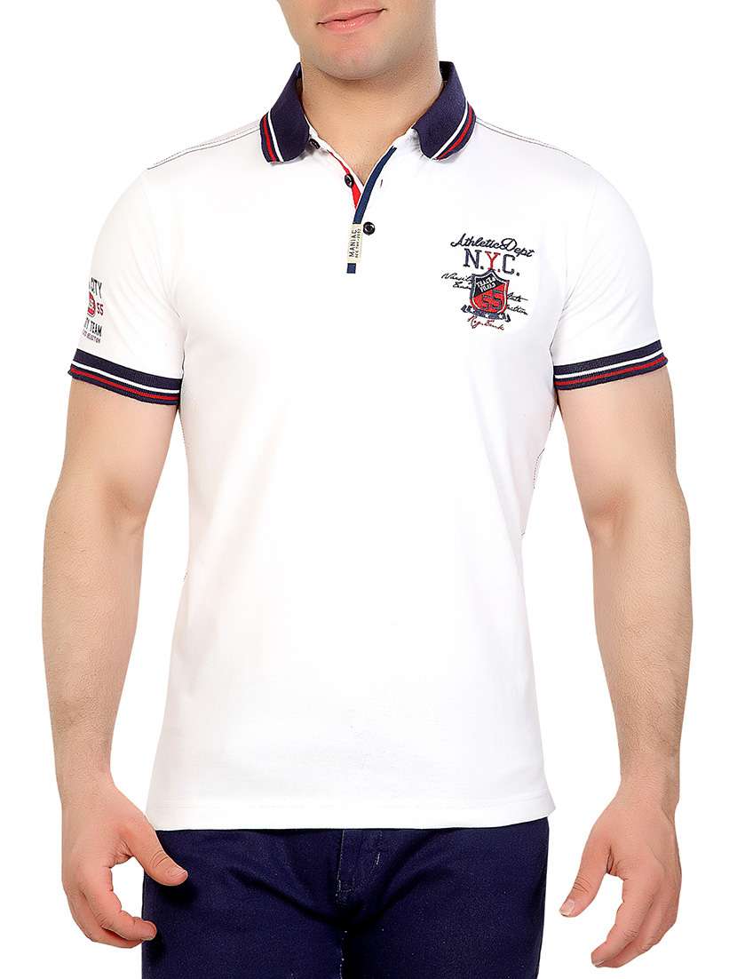 white cotton t-shirt