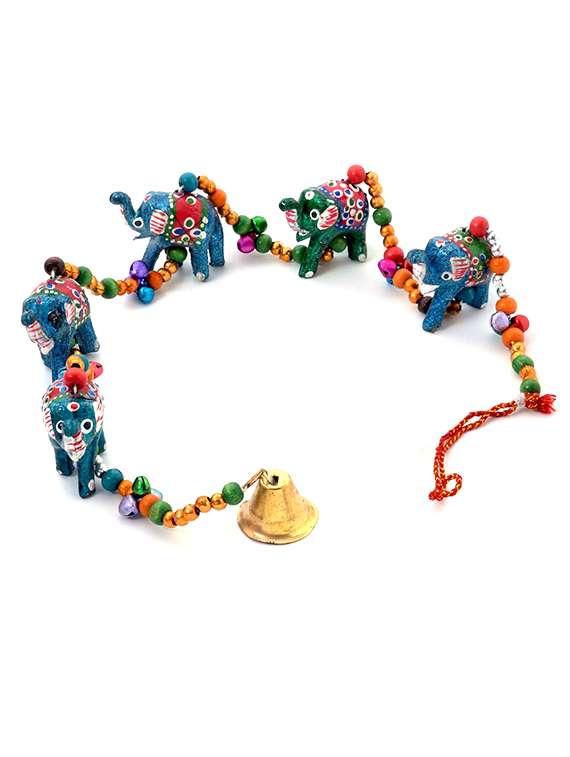 rajasthani elephant door hanging handicraft -188