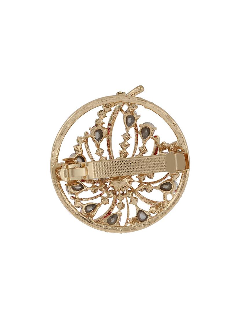 stone embellished hair clip - 12489883 - Standard Image - 1