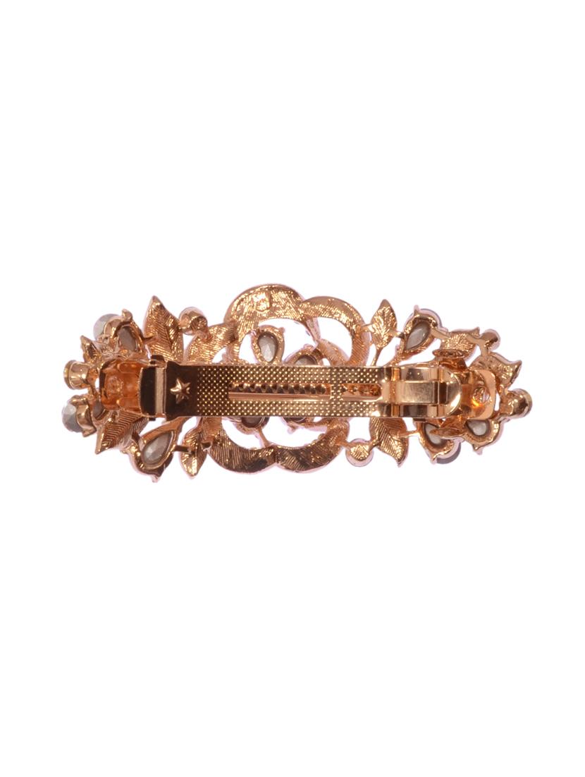stone embellished hair clip - 12489941 - Standard Image - 1