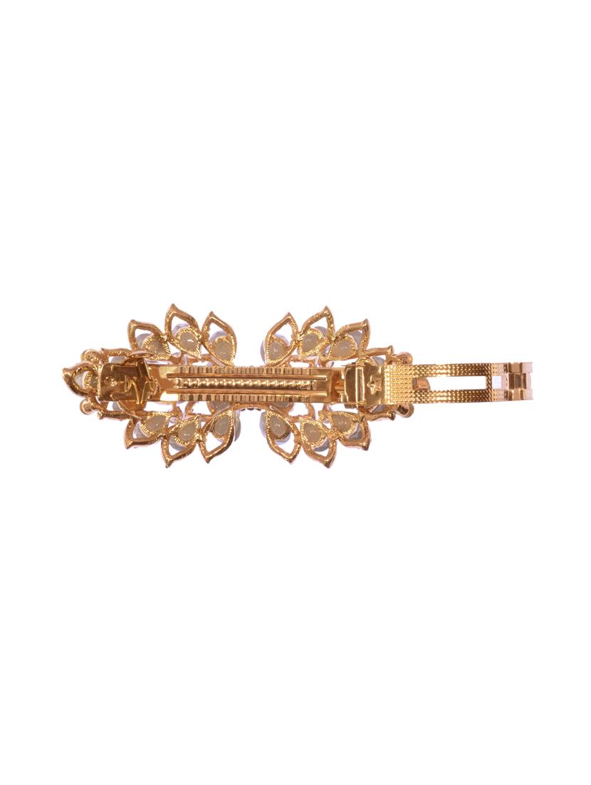 stone embellished hair clip - 12489947 -  Standard Image - 1