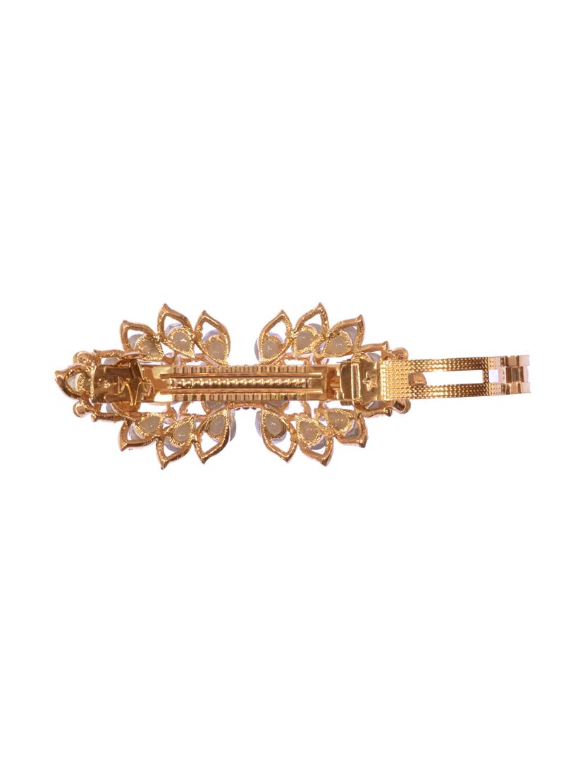 stone embellished hair clip - 12489948 - Standard Image - 1
