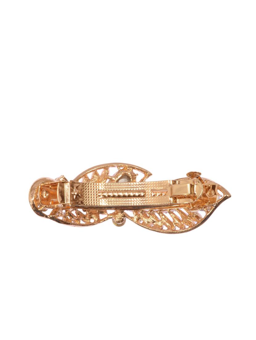 stone embellished hair clip - 12489963 - Standard Image - 1
