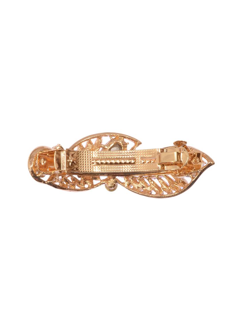 stone embellished hair clip - 12489964 -  Standard Image - 1