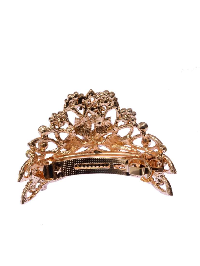 stone embellished hair clip - 12489972 -  Standard Image - 1