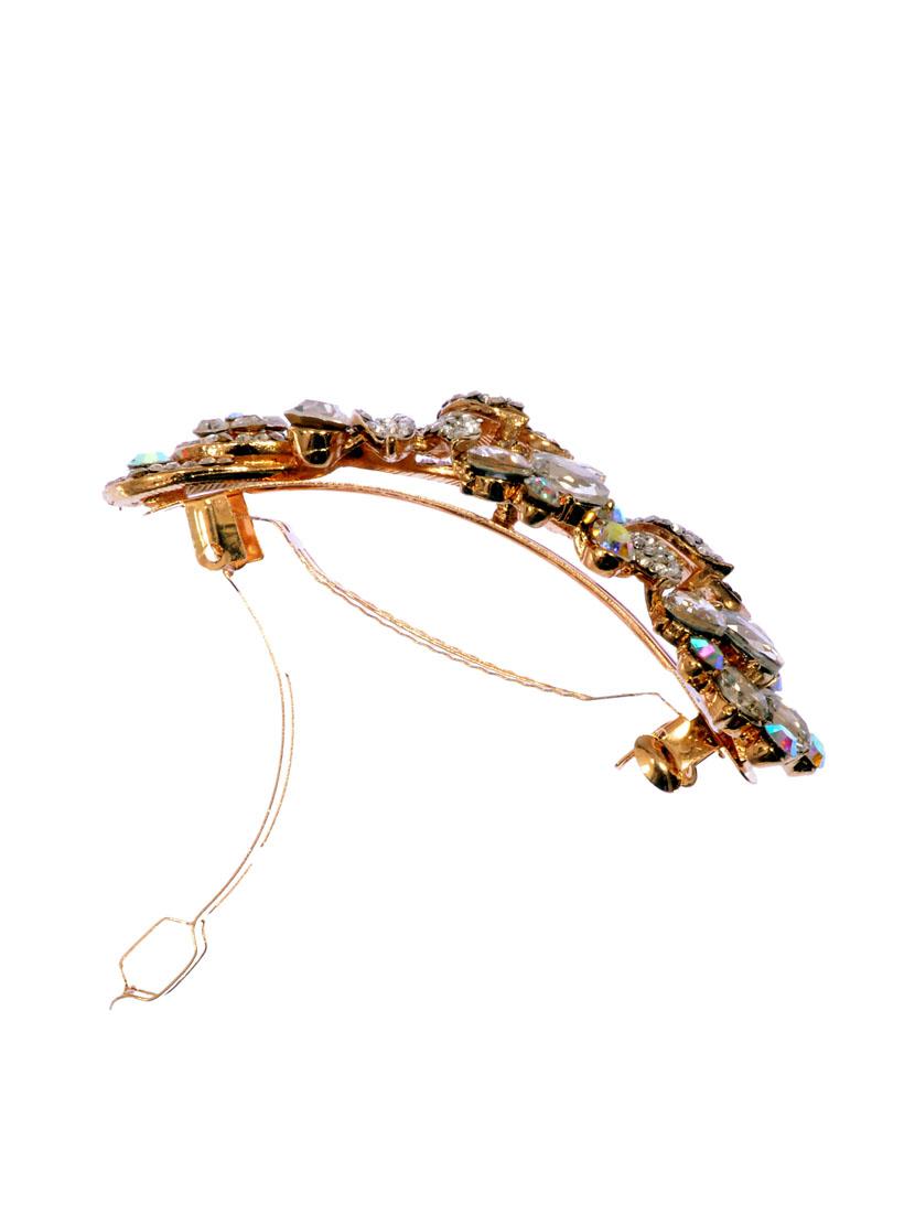 stone embellished hair clip - 12489976 - Standard Image - 1