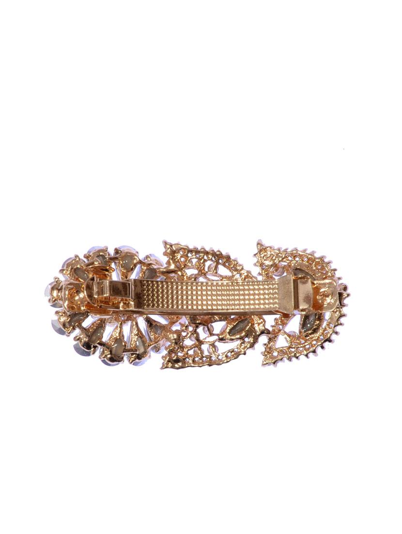 stone embellished hair clip - 12489982 -  Standard Image - 1