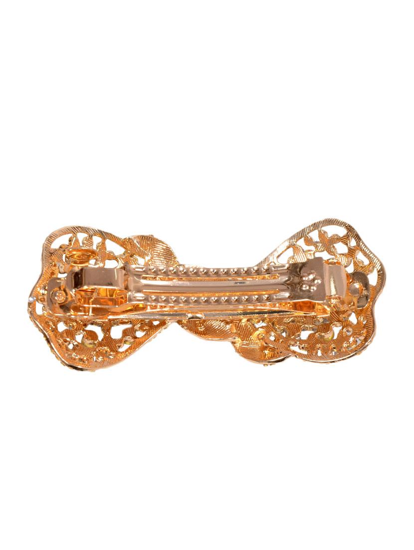 stone embellished hair clip - 12490009 - Standard Image - 1
