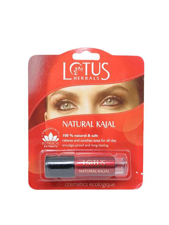 lotus herbals natural 100 percent natural and safe kajal 4 g
