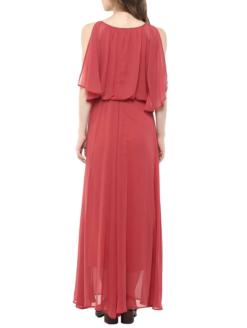 Women's Fit & Flare Solid Dress