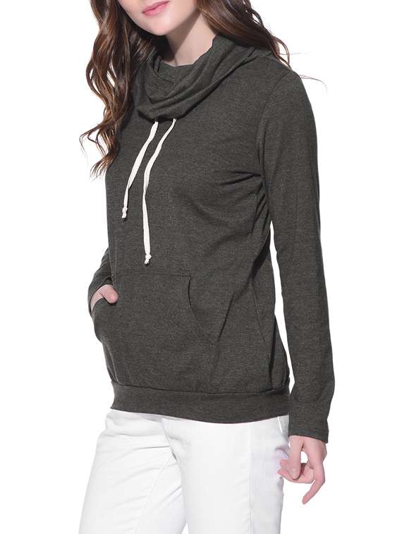 women's plain sweatshirt - 12507003 -  Standard Image - 1