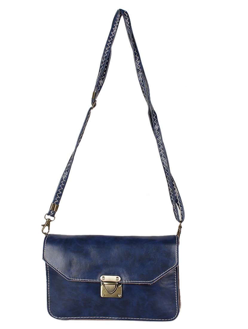 navy blue rexene sling bag - 12511433 -  Standard Image - 4
