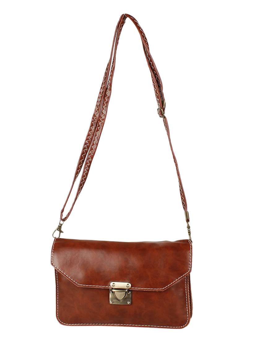 brown rexene sling bag - 12511434 -  Standard Image - 4