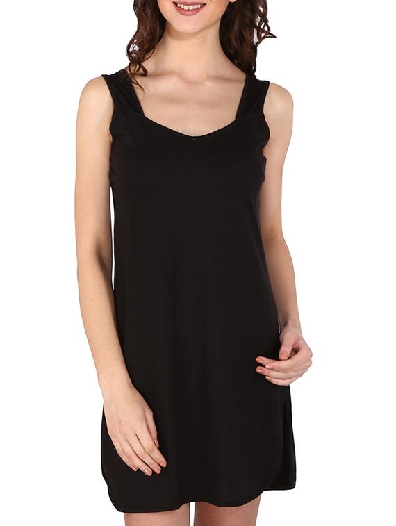 set of 3 black cotton camisoles - 12516146 -  Standard Image - 1
