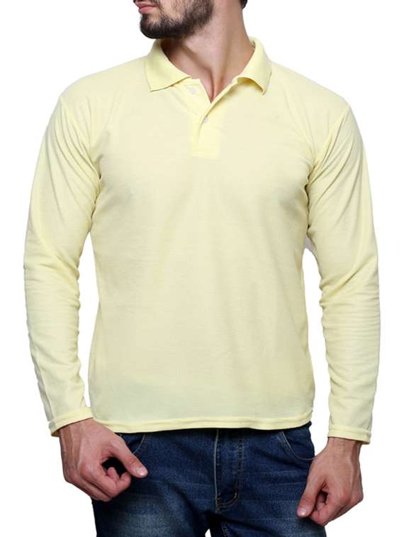 yellow cotton tshirt
