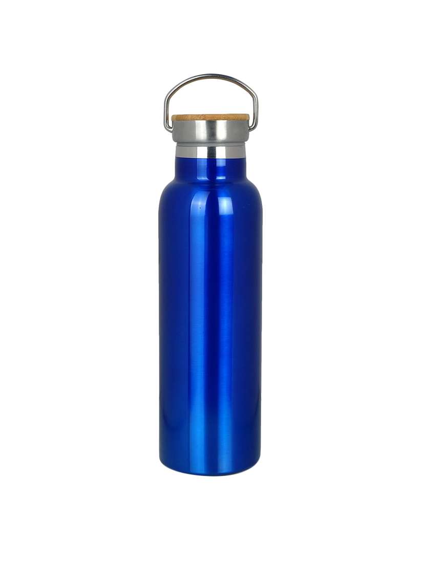 blue stainless steel bottle