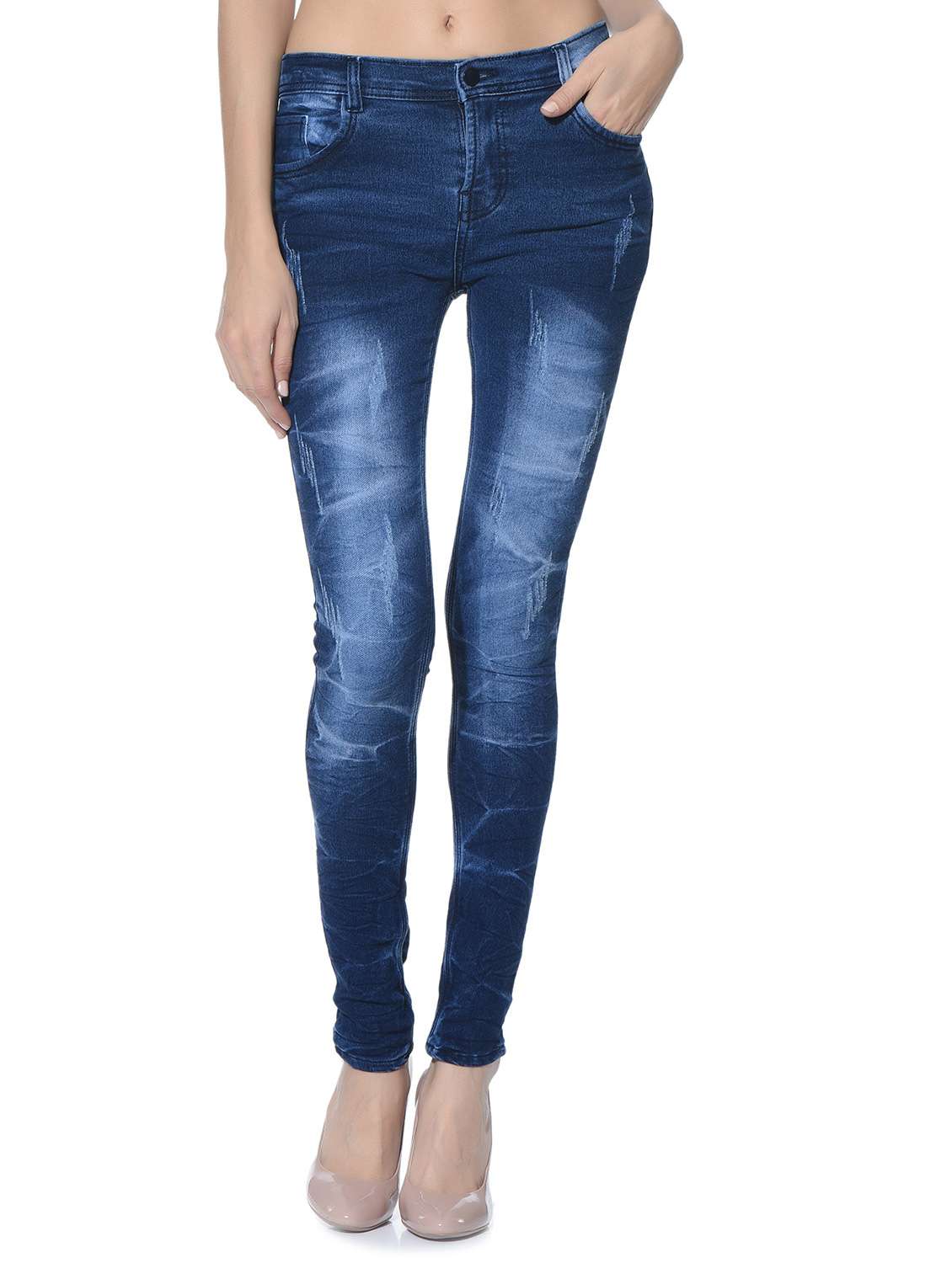 light blue denim jeans